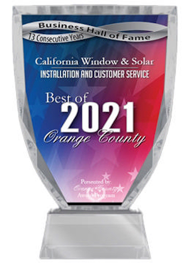 CA Window & Solar Best of 2020